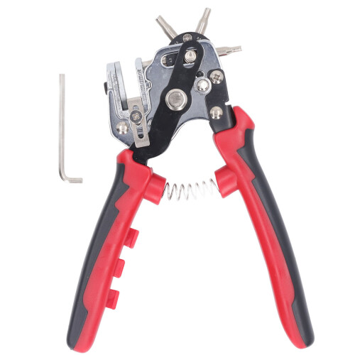 Lochstanzer 6 Löcher 360 drehbar V-förmig