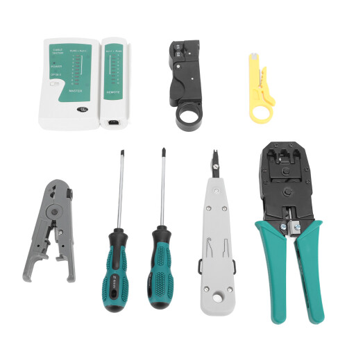 RJ45 Crimping Tool Kit for Cat5/Cat6 1