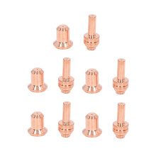 10x Düsen-Elektroden-Set Messing 176655/176656 WSP-20027/28