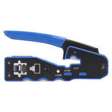 Durchsteck-Crimpwerkzeug 8P8C Netzwerkklemmer CAT5 CAT5E CAT6