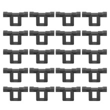 20x Solar Panel Drain Clip 35mm ABS Wasserführungsklemme für Outdoor