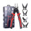 5-in-1 Pliers Set 8in Handle Wire Tool for Cutting Stripping Crimping 1