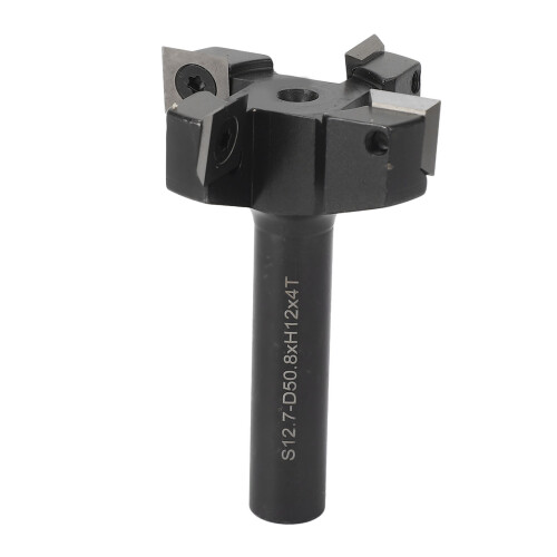 4-Flute 1/2in Shank 2in Cut Planer Router Bit