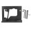 Planer Stand Alloy Steel Angle Depth Adjustable Portable Flip Stand 1