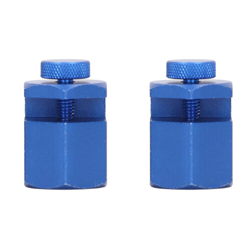 2x Hohe Treppenlehren-Anschlagschablone Blau