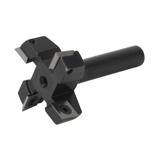 4-Flute 1/2in Shank 2in Cut Planer Router Bit 1