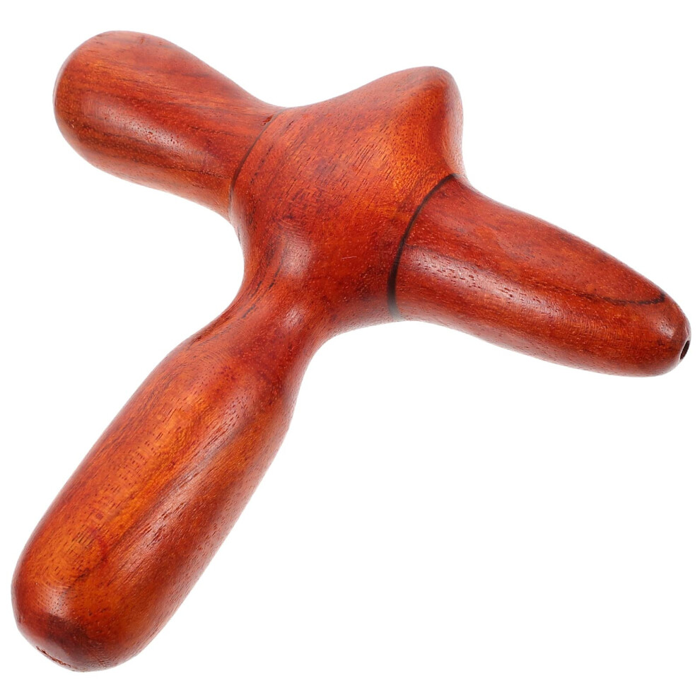 Portable Wooden Foot Massage Stick Ergonomic Gua Sha Tool For Plantar Relief Handheld Massager For Neck Shoulders