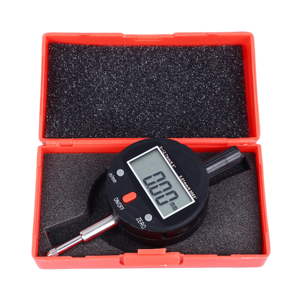 Digital Indicator Ip54 Waterproof 0-12.7Mm 0.01Mm Resolution 323163077604