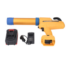 (US Plug 100‑220V) Kabellose Dichtpistole 21V verstellbar LED US
