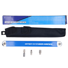 Offset Extension Wrench Set Universal Ratchet 13.4in