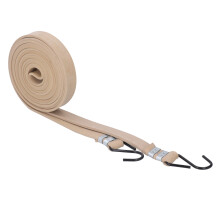 (2.5m/8.2ft) Flaches Bungee-Seil 2,4cm breit 4,6mm dick 4m schwerlastig