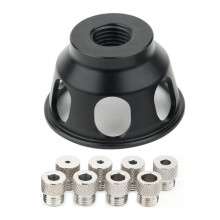 Vertikales Lochbohrer-Führungsgerät Aluminium, 3-10mm Bohrschablone