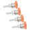 4x Glide Leveling Feet Non-Slip Rubber Pads Machine 3