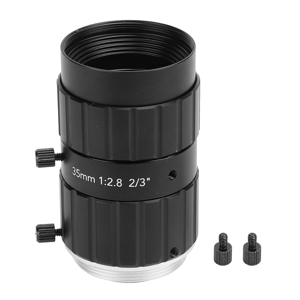 C Mount Zoom Lens 12Mp 35Mm F2.8 High Resolution Manual Aperture 610830964573