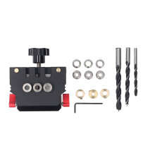 Self Centering Doweling Jig Kit Aluminum Alloy High Accuracy