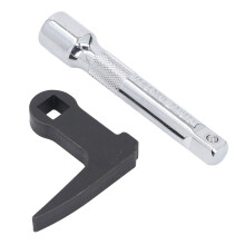 1/2in Pry Bar Wrench Adapter Cr V Steel Heavy Duty Half Shaft Removal