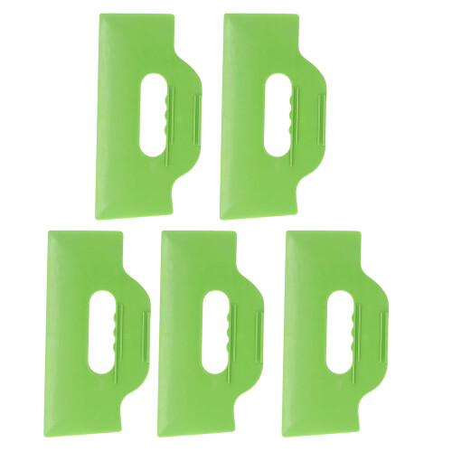 5PCS 10 Inch Flexible Plastic Putty Spatulas for Drywall Spackling