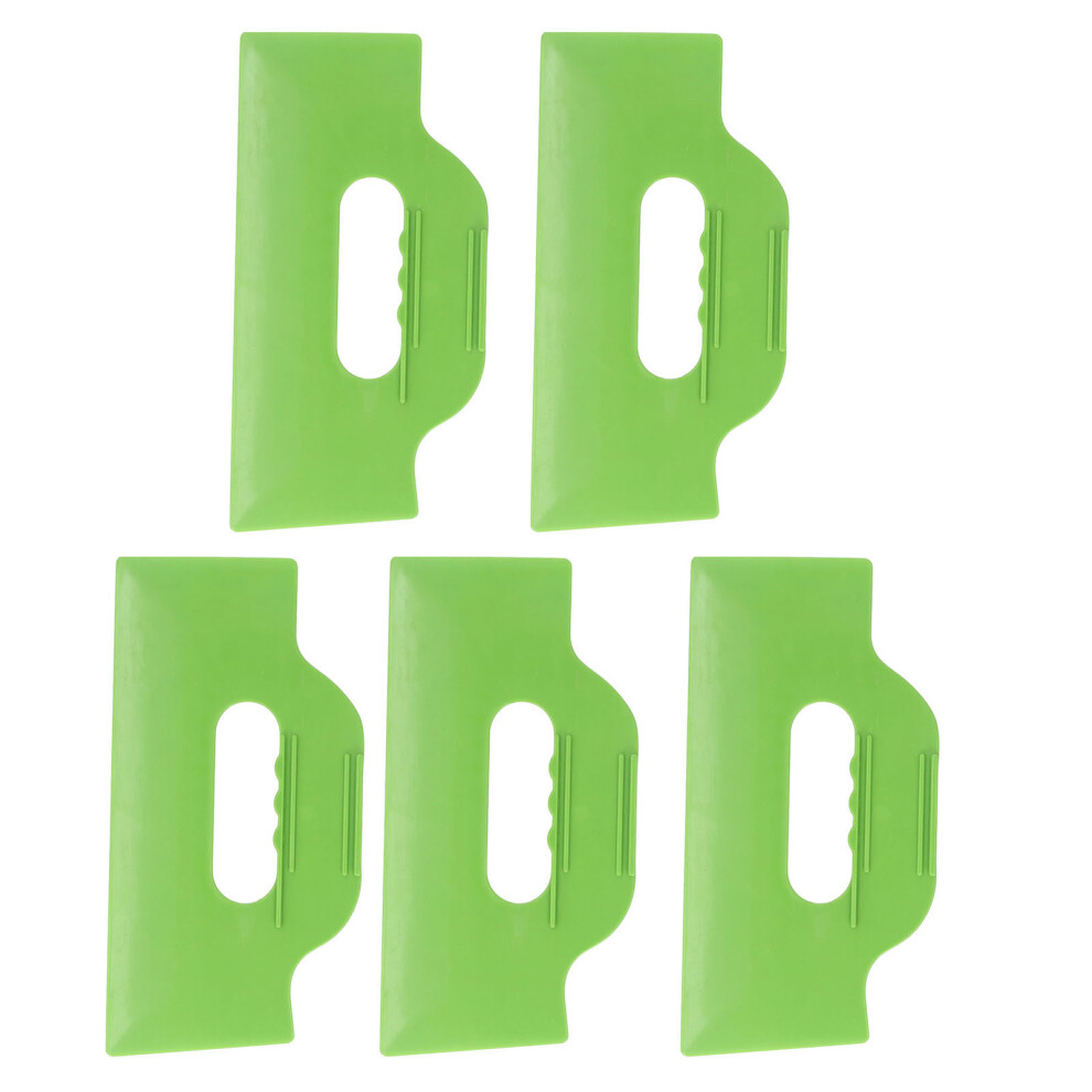 5Pcs 10 Inch Flexible Plastic Putty Spatulas For Drywall Spackling 610830966096