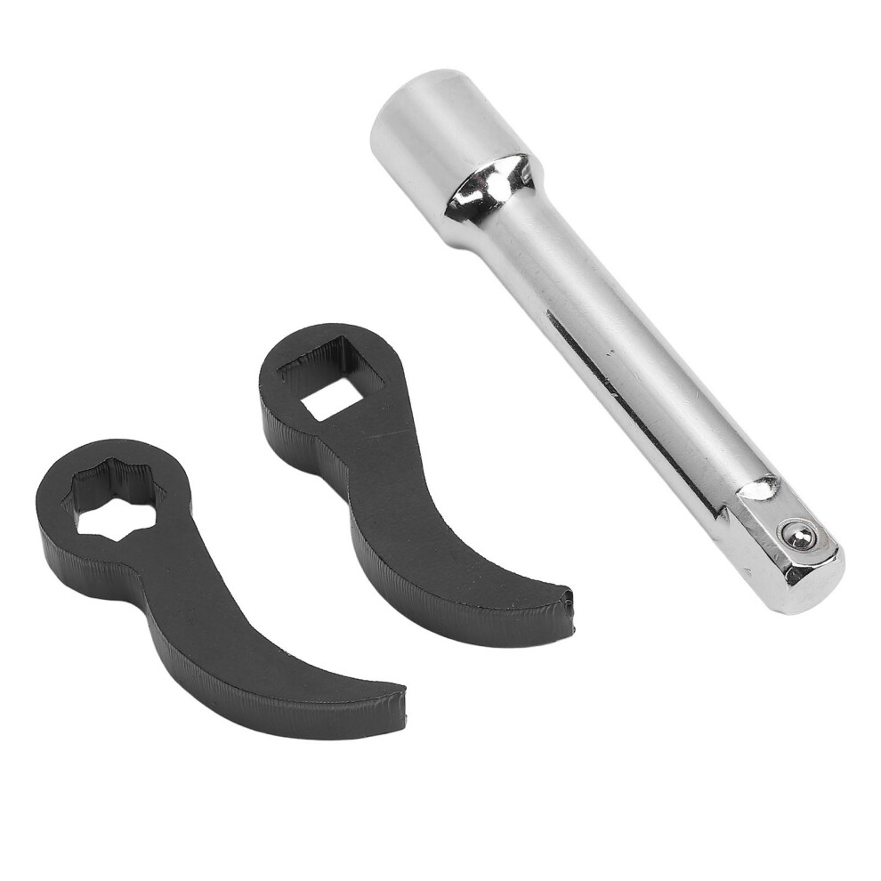 3Pcs Pry Bar Wrench Adapter Set Square Star 1/2In Drive 610830966188