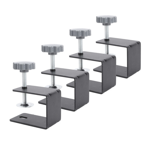4x Verdickte Edelstahl-Schubfront-Klammern 2