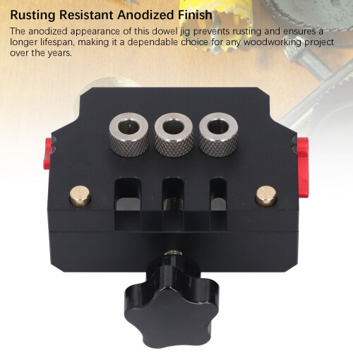 Self Centering Doweling Jig Kit Aluminum Alloy High Accuracy 1
