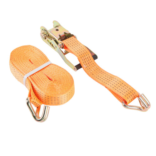 1 Satz Spanngurt Orange, Kohlenstoffstahl, 2500kg 2