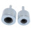 2 Pcs Drill Copper Pipe Cleaner 1/2 3/4 Inch with Replacement Brushes 5
