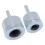 2 Pcs Drill Copper Pipe Cleaner 1/2 3/4 Inch with Replacement Brushes 3
