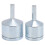 2 Pcs Drill Copper Pipe Cleaner 1/2 3/4 Inch with Replacement Brushes 2