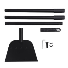 Snow Shovel 54in Alloy Steel Flat Ice Scraper for Garden Yard