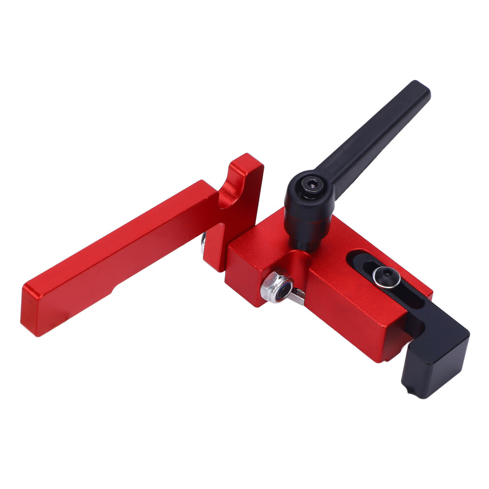 Fence Flip Stop F75 T Slot Adjustable Aluminum Miter Gauge Woodworking 610830969035