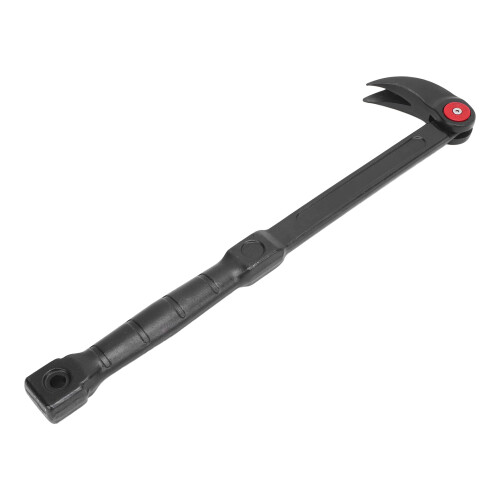 18 Inch Pry Bar 180 Degree Rotating Head Adjustable Angle Crowbar 2