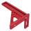 Aluminium-Dreiecklineal-Set Multifunktions-Winkel 5