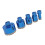 5x M14 Diamant-Lochsäge Set 20-68mm Blau 4