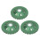 3x Diamantschleifscheibe 100mm 24T für Winkelschleifer 2