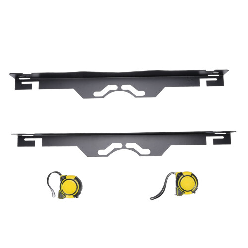 Wheel Hub Alignment Plates Black Toe Tool Hanging Hole Tape Measure