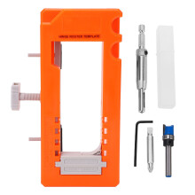 Scharnier-Schablone 76-127mm, verstellbar, Kunststoff