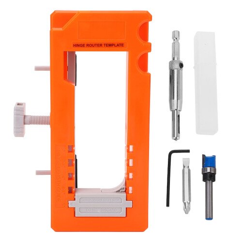 Scharnier-Schablone 76-127mm, verstellbar, Kunststoff