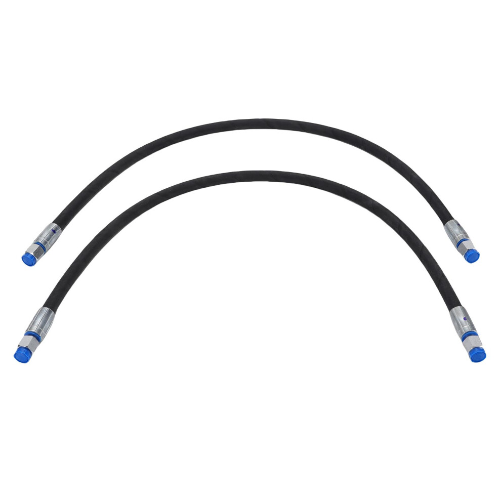 2Pcs 1/4In Excavator Diverter Valve Hose 60Mpa 8702Psi Replacement 610830972318