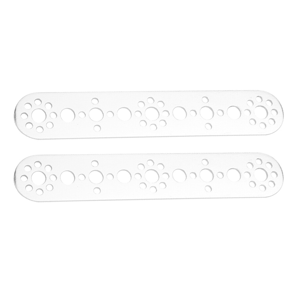 2Pcs Aluminum Plates 9-Holes Replacement Kit For Tetrixrobotics Robot 610830931315