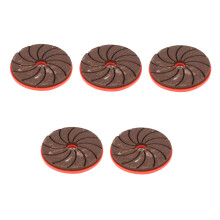 5x Schleifscheibe 200er Körnung M10 Spiralschleifscheibe