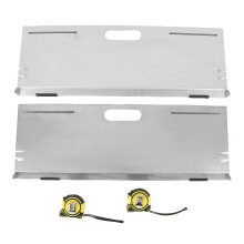 Wheel Alignment Tools Heavy Duty Stainless Steel Toe Plates