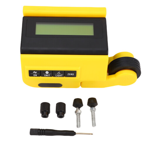 Rollen-Sägenlehre LCD Digital 0-99mm Gelb 1