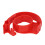 Abdeckband-Spender 25mm, rundes Griff, rot, tragbar 3