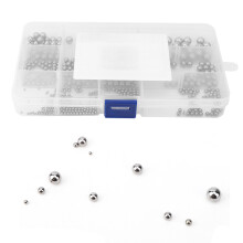 510Pcs M2-M8 Steel Bearing Ball Kit Chromium Hardened Wide Use