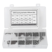 450x Bearing Steel Balls Kit M2-M8 High Hardness