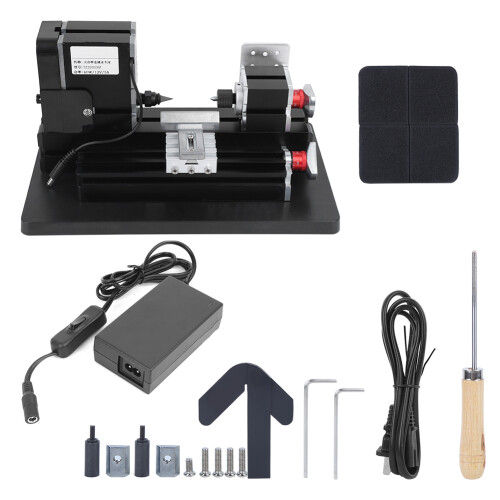 Mini-Holzbearbeitungsdrehmaschine TZ20003M 60W