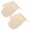 2Stk. Dusch Peeling Luffa Badehandschuhe (Beige) 9