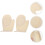 2Stk. Dusch Peeling Luffa Badehandschuhe (Beige) 5