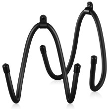 2 Cowboyhut Halter Wand Haken Mit